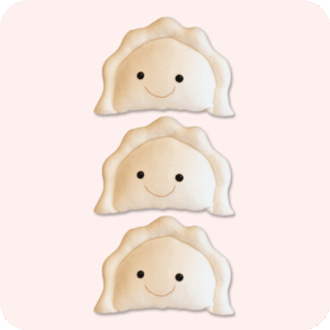 Pierogi Stuffed Animal 3PCS