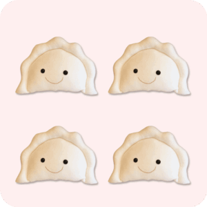 Pierogi Stuffed Animal 4PCS